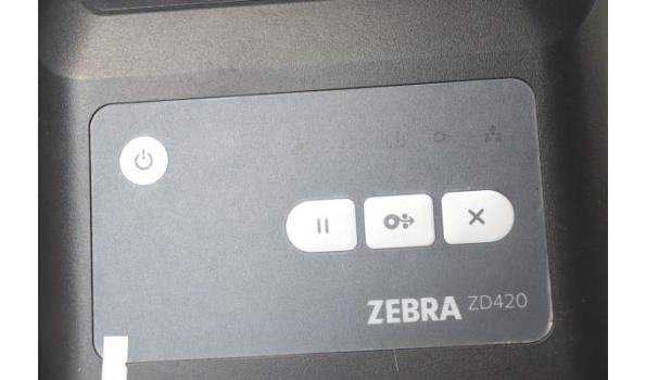 labelprinter ZEBRA, type ZD420